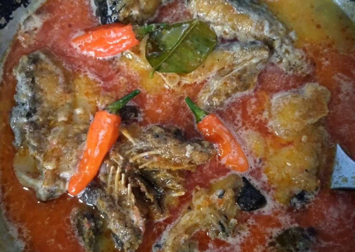 16.Patin masak kuah santan pedas