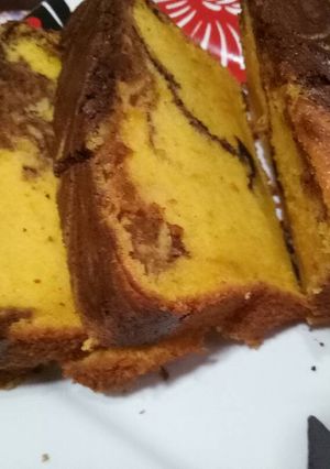 Foto resep Pumpkin marble Cake