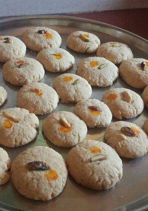 A picture of Tasty nankhatai recipe.