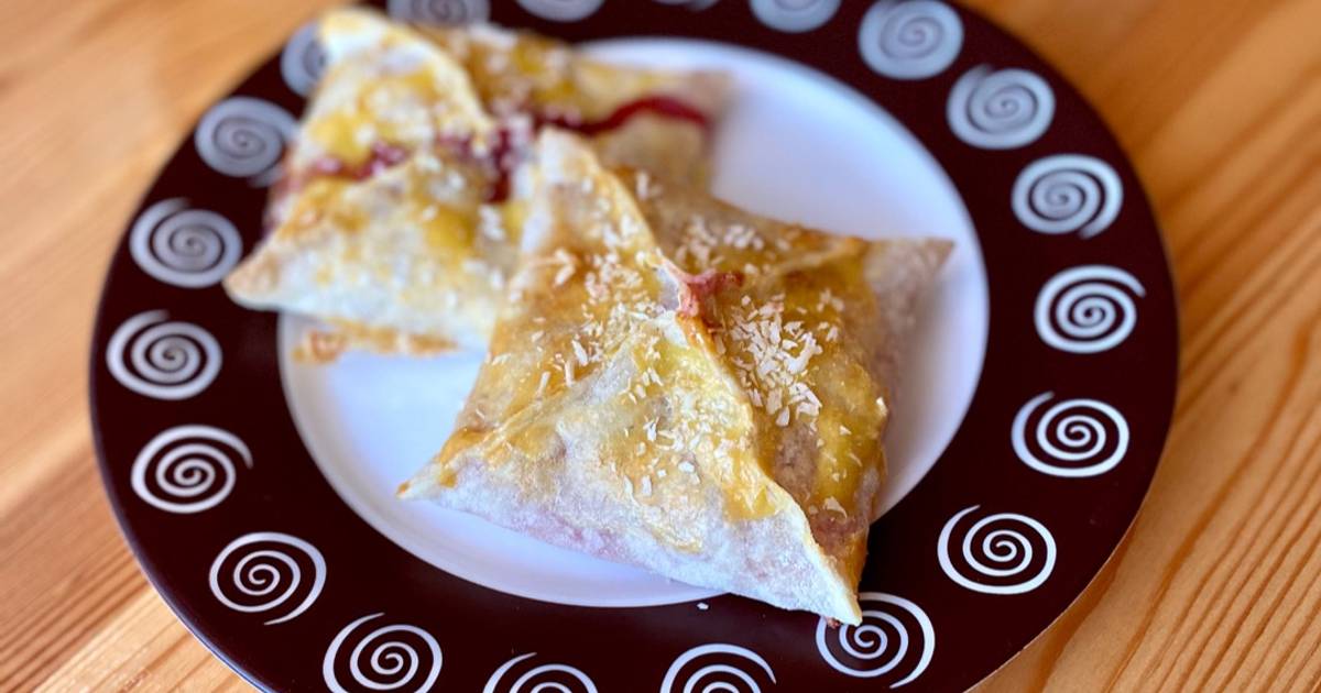 Конвертики Из Слоеного Теста Фото