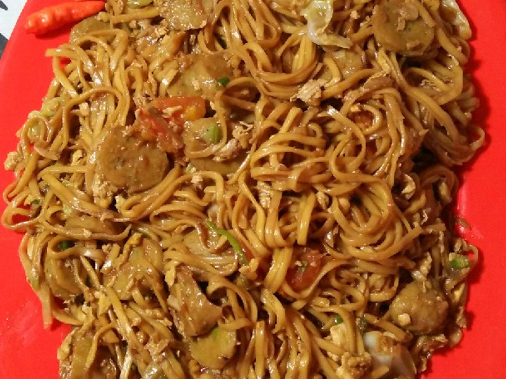 Resep Mi goreng Bakmie goreng jowo yang Lezat Sekali