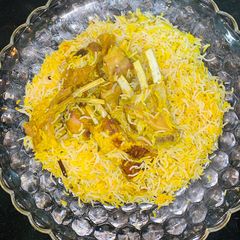 A picture of Zaffrani Mutton Pulao.