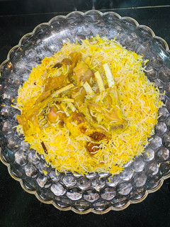 A picture of Zaffrani Mutton Pulao.