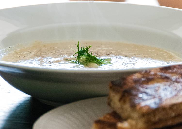 Easiest Way to Make Homemade Celery Root and Leek Soup