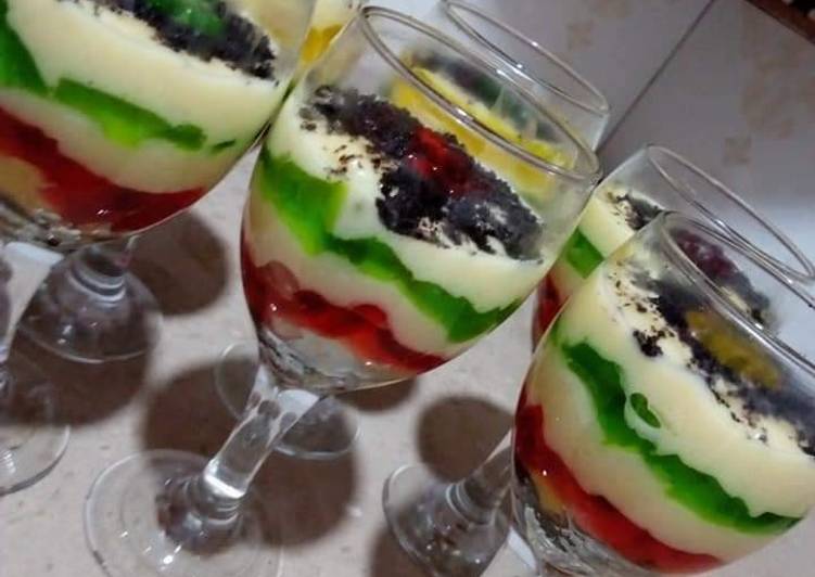 Fruit custard