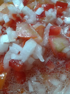 Una foto de Salsa criolla