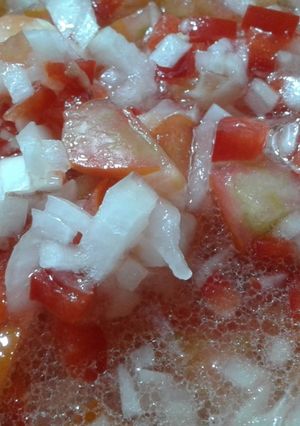 Una foto de Salsa criolla