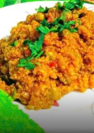 A picture of Tomatoe Quinoa.