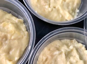 Foto resep 80. Banana Custard - snack MPASI tinggi kalori