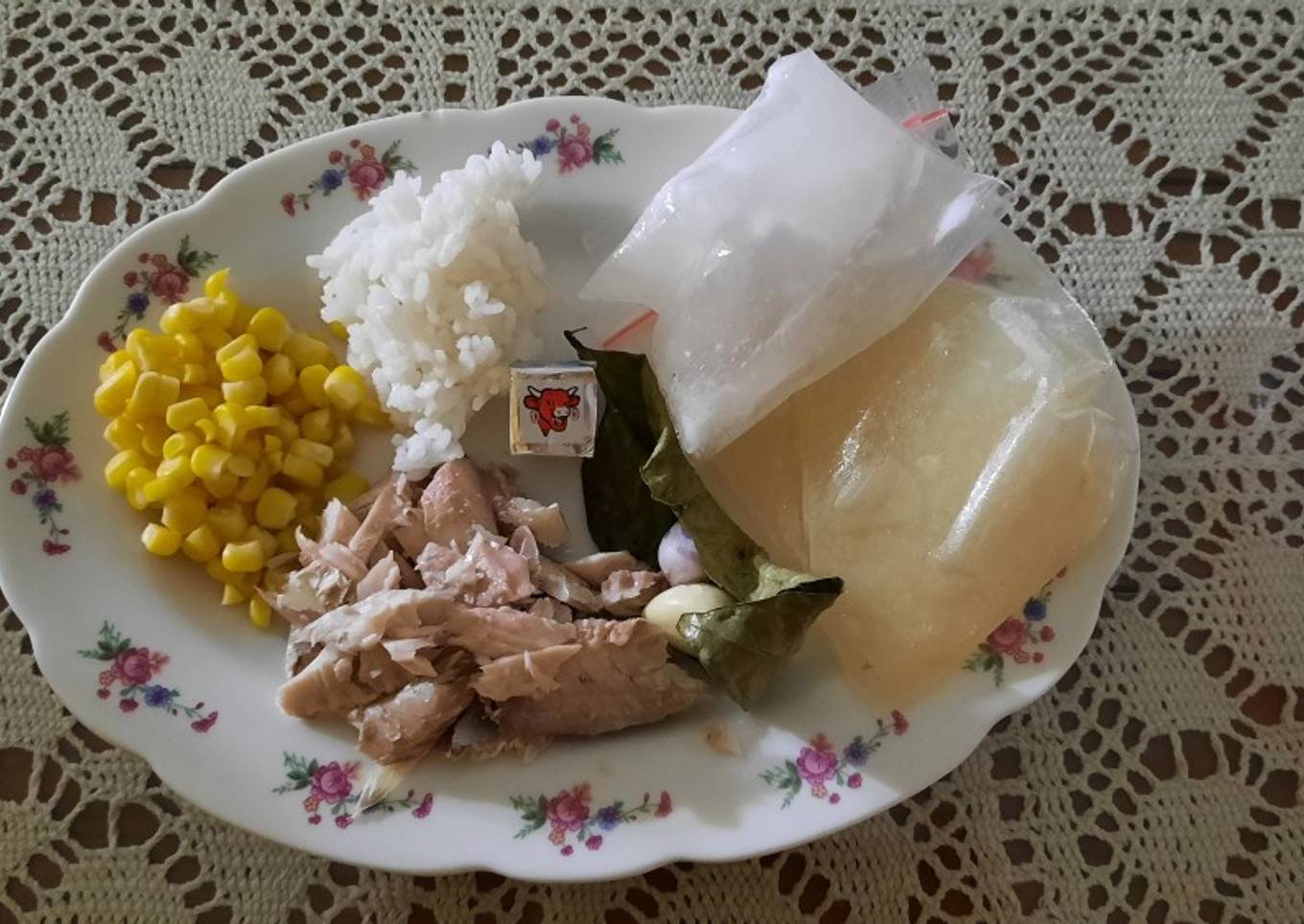 MPASI Day 17 - Bubur Nasi Jagung Ikan Kembung