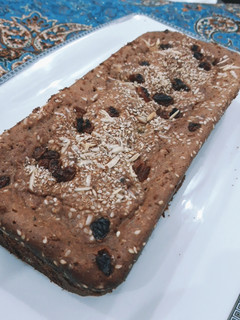 عکسی از دستور کیک خرما