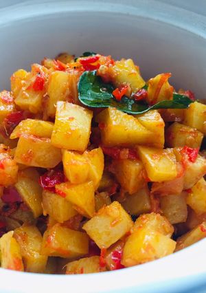 Foto resep 4. Sambal goreng kentang