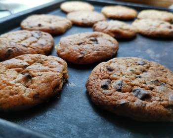 Easy Fast Cooking Chewy chocolate chip cookies Delicious