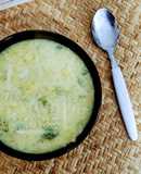 Sopa rápida símil crema de zapallitos