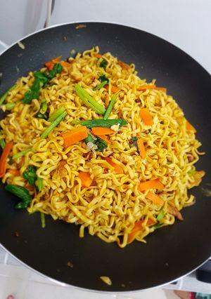 Foto resep Mie Goreng Telor Pipih