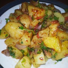 A picture of Aloo chat.