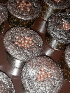 عکسی از دستور مافین شکلاتی ساده