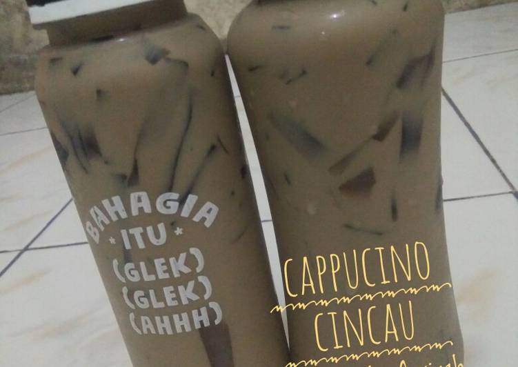 Cara Memasak Cepat Cappucino Cincau Enak Sempurna