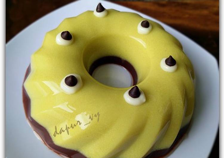 Resep Puding ALPUKAT Lapis Coklat yang Enak Banget