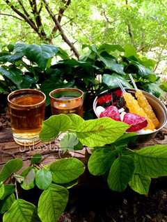 عکسی از دستور چای آتیشی