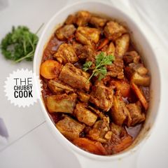 A picture of Lamb stew.