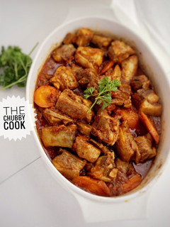 A picture of Lamb stew.