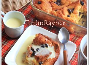 Foto resep Bread Pudding with Vanilla Sauce yang sangat enakk
