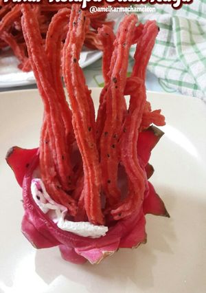 Foto resep Akar Kelapa Buah Naga