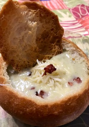Hagymakrémleves recept fotója