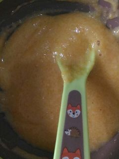 Foto resep Mpasi 6m nasi putih wortel