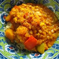 A picture of Low GI Vegetable & Lentil Stew.