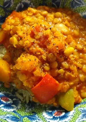 A picture of Low GI Vegetable & Lentil Stew.