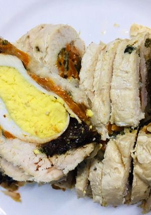 Una foto de Arrollado de pollo
