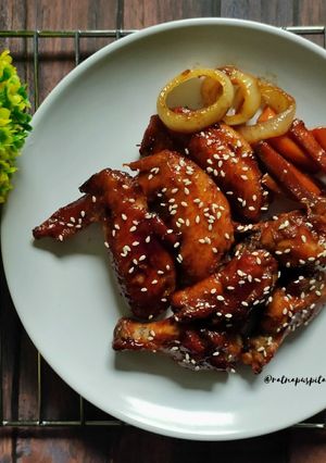Foto resep Roasted Chicken Wings (Sayap Ayam Panggang)