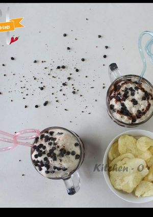 A picture of Mocha Frappuccino.