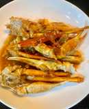 Chân cua tuyết rang me