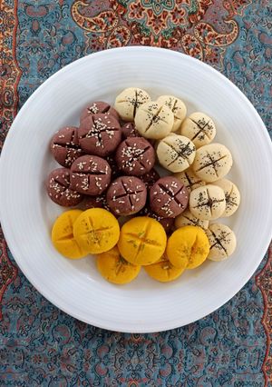 عکسی از دستور شیرینی قندی