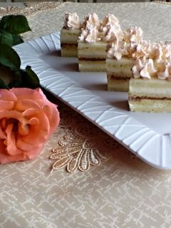 Mimóza szelet recept fotója