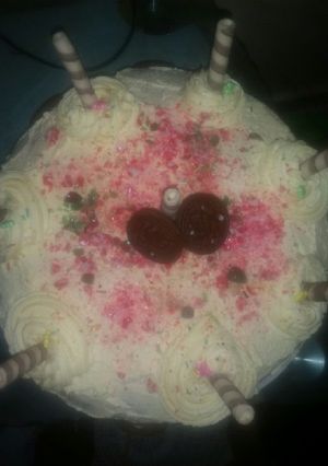 A picture of Chocolate cake recipe.
