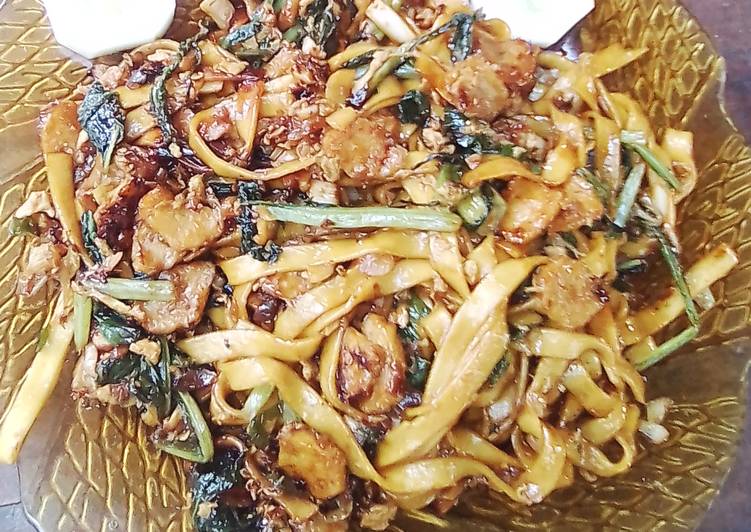 Mie Goreng Saus Teriyaki Dg Otak2 Ikan