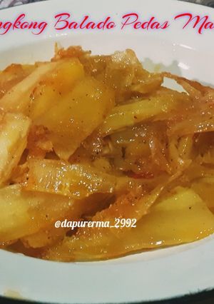 Foto resep 21. Singkong Balado Pedas Manis
