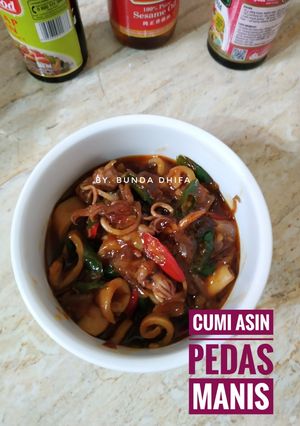 Foto resep Cumi Asin Pedas Manis