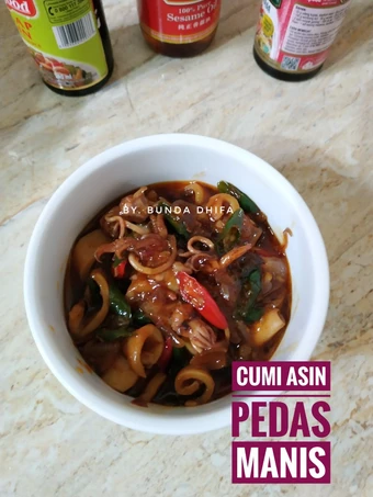 Cara Sederhana Membuat Resep  Cumi Asin Pedas Manis yang Bisa Manjain Lidah, Sempurna