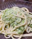 Fideo con brócoli