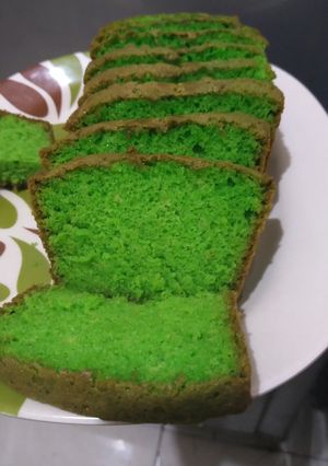 Foto resep Glutenfree Bolu Pandan (2 telur)