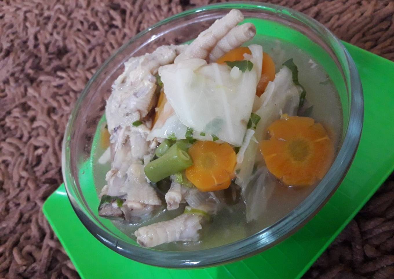 Sup kaki ayam seger