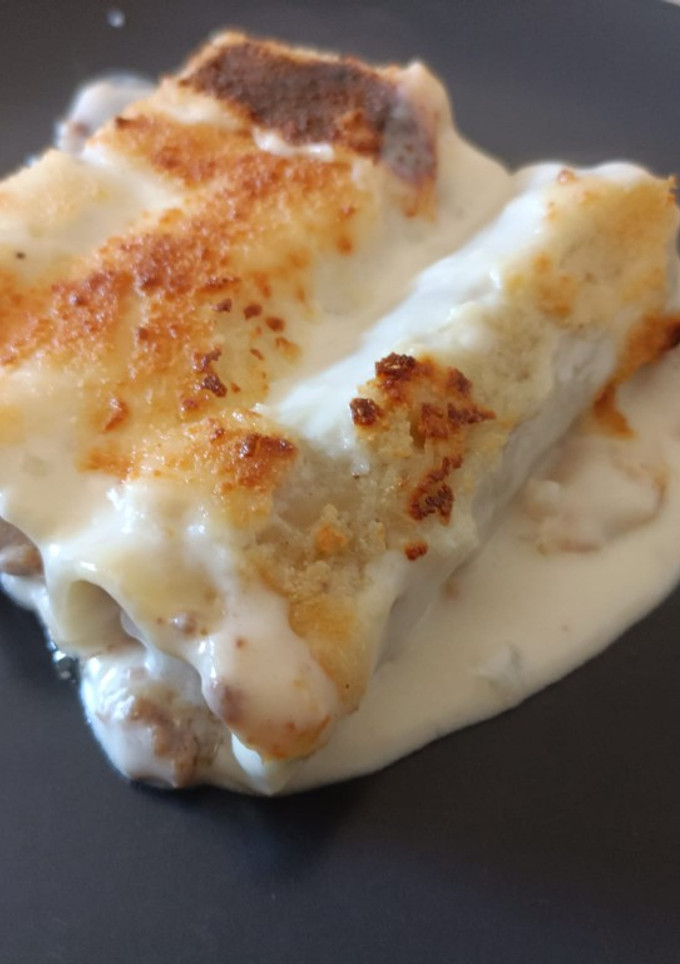 Una foto de Canelones de carne