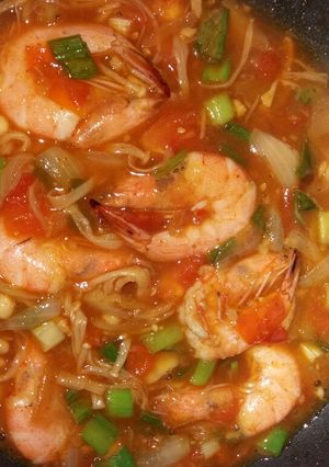 Foto resep Udang asam manis