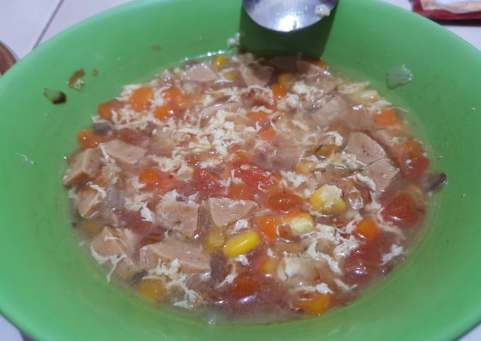 Resep Sup Jagung Wortel Sosis Sapi Oleh Yesslyn Salim Cookpad