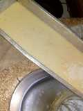 Budín de naranja y durazno